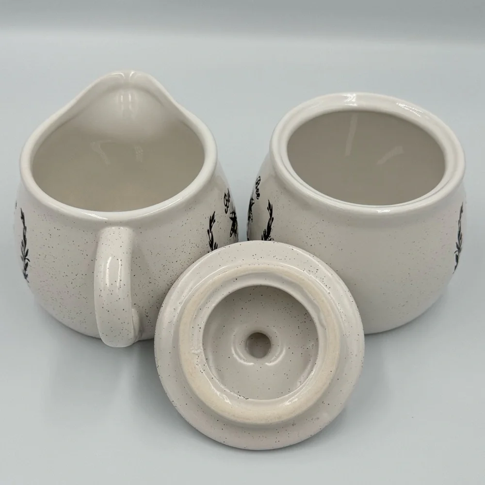 Bee Collection “Bee Nice” Ceramic Sugar & Creamer Set
